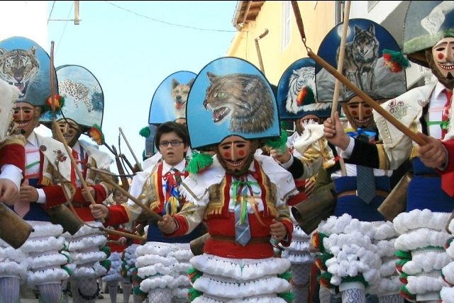 Peliqueiros del carnaval de Ávila | HCMN