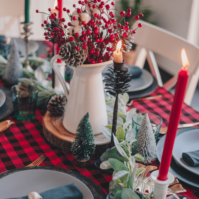 decora tu mesa con velas | HCMN